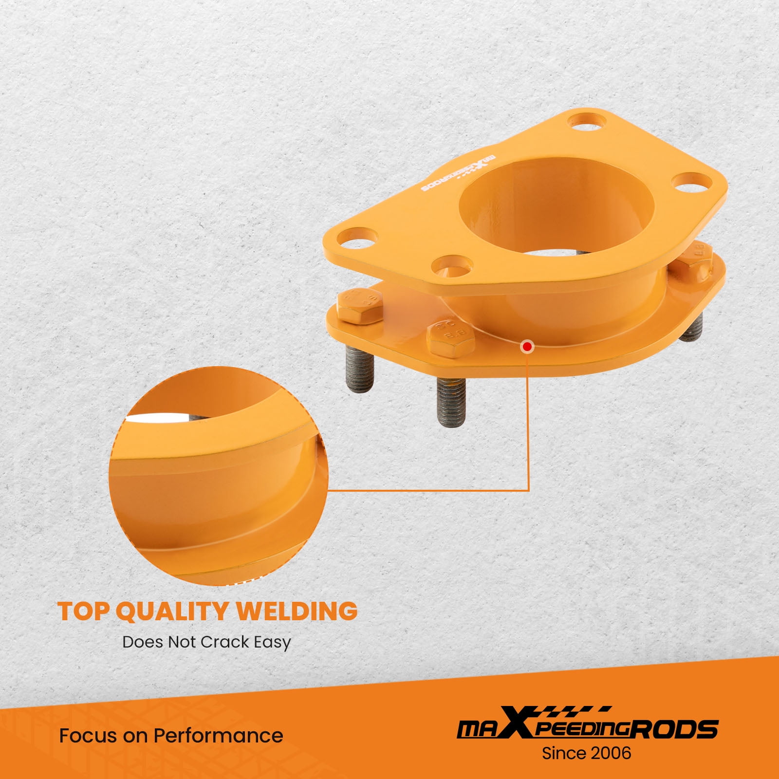 Maxpeedingrods Leveling Lift Kit Front 2" Spacers Fit Jeep Liberty KJ KK 2005-2009 2006