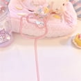 thumbnail image 3 of Pajita reutilizable con forma de muñeca de Hello Kitty, Pajita de dibujos animados de Anime Kt, manguera de colores para beber zumo, leche, regalo, 3 of 3
