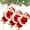 3pcs, variant on Electric Chimney Climbing Santa Claus Musical Toys, Electric Santa Climbing Rope, Santa Claus Climbing Rope, Santa Claus Climbing A Chain, Christmas Christmas Decorations