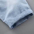 thumbnail image 5 of Baby & Little Boys/girls Water Washed Ripped Soft Denim Overalls, 5 of 6