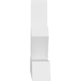 thumbnail image 3 of 96"W x 28"H x 6"D x 6"F, 7/12 Pitch, Saratoga Architectural Grade PVC Gable Bracket, 3 of 8