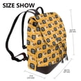 thumbnail image 2 of Fotbe Corgi Mochila Bolso con Estampado para Mujer, Mochila Antirrobo de Nylon Impermeable, Bolsa Ligera de Hombro, 2 of 4