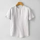 thumbnail image 4 of pstuiky Camisa de manga corta para hombre, Camisas casuales de verano para hombre, de color liso, ajustadas, de manga corta y cuello redondo camisas casuales para hombre xxxl, 4 of 4