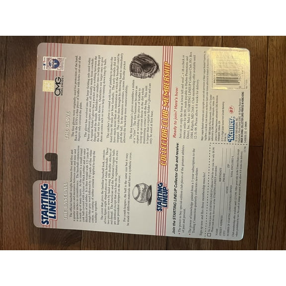 1998 Jim Palmer Cooperstown Starting Lineup