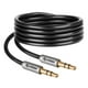 thumbnail image 2 of Cable de Audio Auxiliar Steren Ultra Delgado 3.5MM 90cm 297-070 Negro, 2 of 2