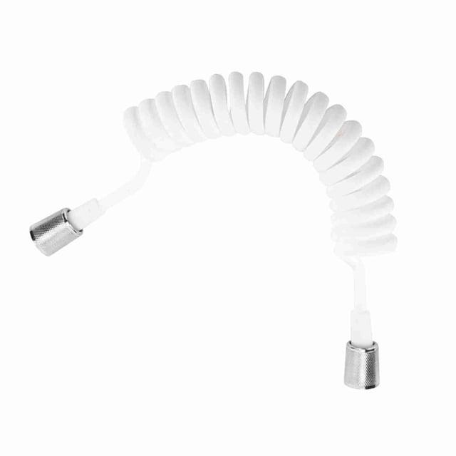 Manguera De Ducha Flexible Con Resorte, Manguera De Ducha Telescópica Flexible ABS Para Agua, Plomería, Inodoro, Bidé, Pulverizador, Pistola, Baño, Manguera De Ducha Flexible