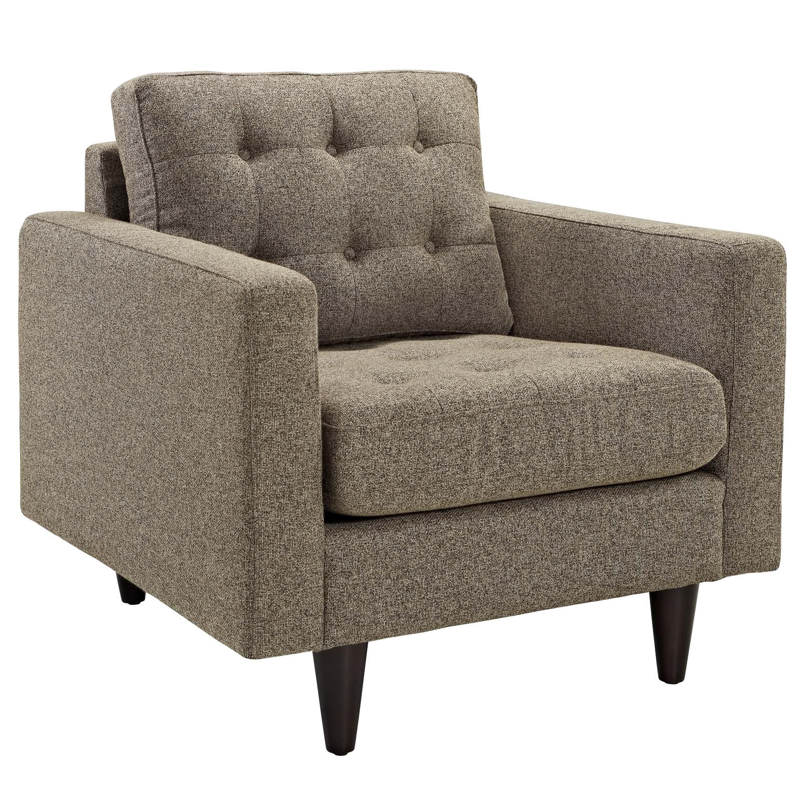 Modway Empress Sofa, Loveseat and Armchair, Set of 3, Multiple Colors