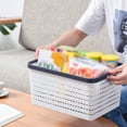 thumbnail image 3 of Redempat Convenient Storage Box With Premium For Storage Basket Ventilation Widely dark blue s 1Set, 3 of 6