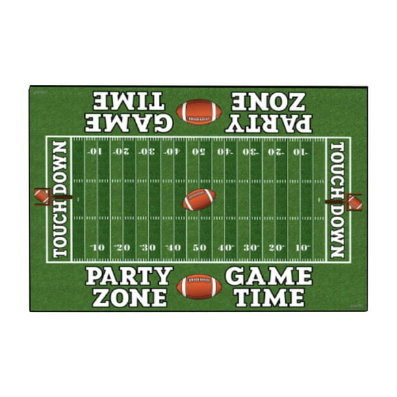 Tapis de Zone de Sport Tapis Rétro de Terrain de Football et de Rugby Non Salon Salle à Manger Dortoir Chambre Tapis de Zone Décoratifs