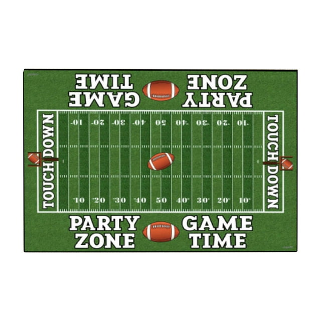 Tapis de Zone de Sport Tapis Rétro de Terrain de Football et de Rugby Non Salon Salle à Manger Dortoir Chambre Tapis de Zone Décoratifs