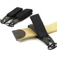 thumbnail image 4 of Mosquetón de cinturón de 5 piezas, correas de nylon con llavero Chaleco táctico antifricción Hebilla de 10 cm para exteriores, campamentos, caminatas esquí esquí Gafas de esquí, 4 of 5