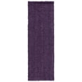 thumbnail image 2 of Safavieh Natural Fiber Levi Solid Runner Rug, Purple, 2' x 12', 2 of 11