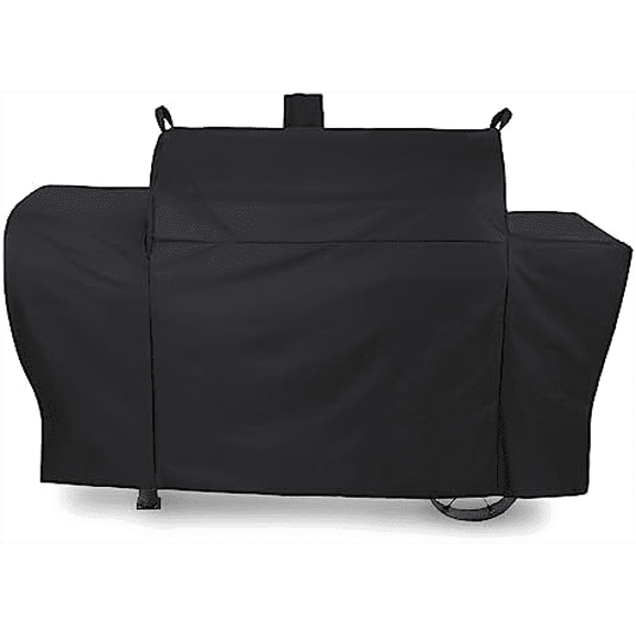 Grill Cover for Oklahoma Joe's Longhorn Combo Grill, Heavy Duty Waterproof Oklahoma Joe's Longhorn Combo Charcoal Gas Smoker BBQ Accessories$$Garden & Patio