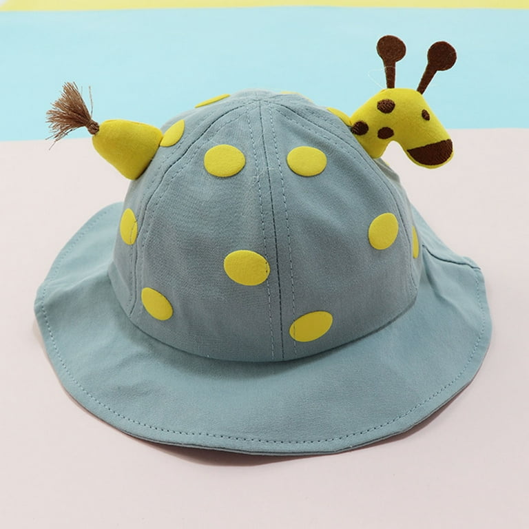 Baby Bucket Hat UPF 50+ Baby Sun Hat Cute Baby Boy Girl Summer Beach Hat  Toddler Bucket Hats for Boys Girls 