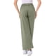 thumbnail image 3 of Jeans de pierna ancha para mujer INSPIRE CHIC con cintura elástica y cordón, pantalones de mezclilla casuales con bolsillos, verde ejército S, 3 of 6