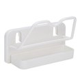 thumbnail image 3 of Organizador de soporte de estante de almacenamiento de tapa de olla sin perforaciones montado en la pared sin rastro de plástico, 3 of 8