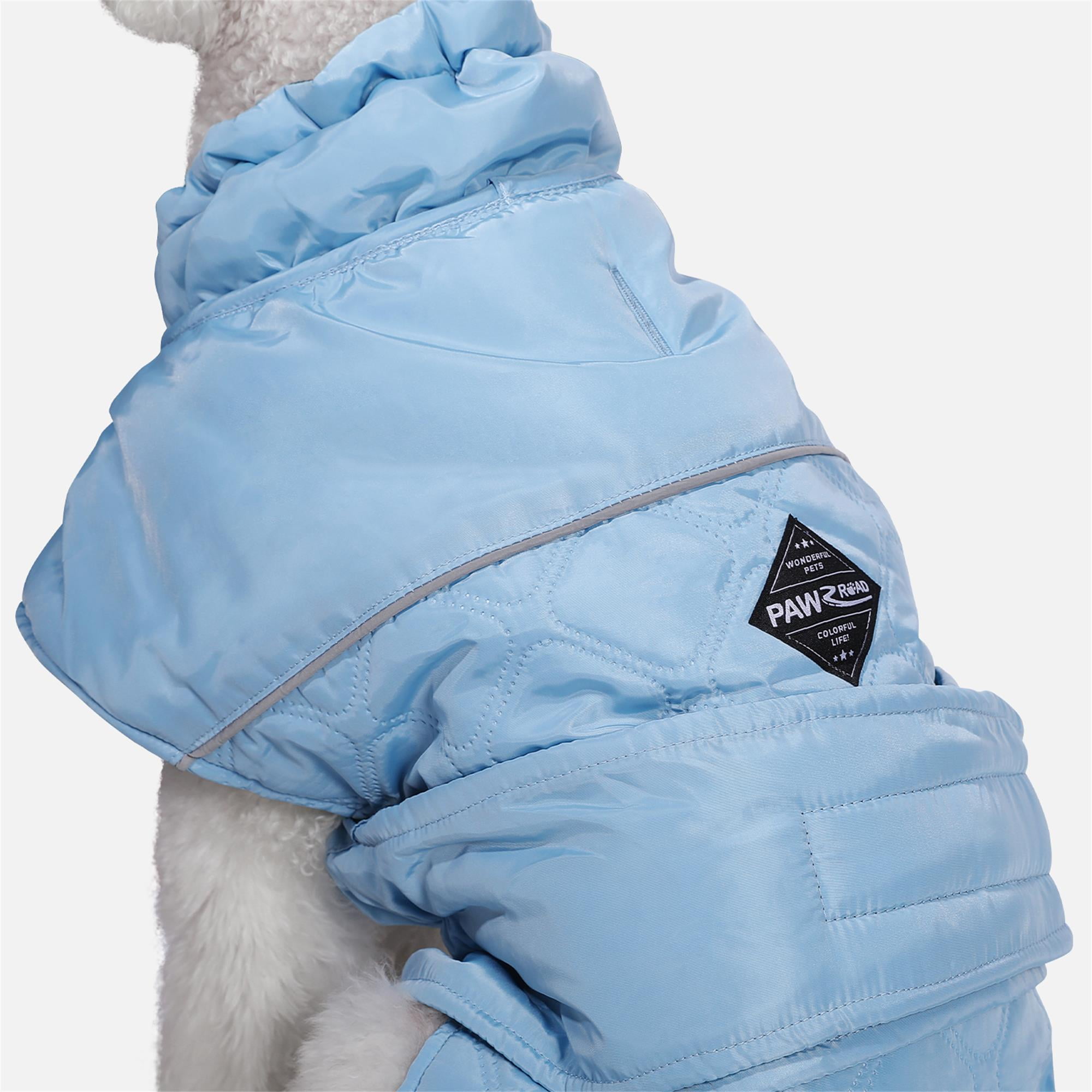 Kadyn Reversible Water Repellent Dog Jacket Pets Apparel Winter Warm Outdoor Sport Dog Coats for Winter Cold Weather Puppy Comfort Vest, Blue XL Kadyn Reversible Water Repellent Dog Jacket Pets Apparel Winter Warm Outdoor Sport Dog Coats for Winter Cold Weather Puppy Comfort Vest, Blue XL