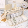 thumbnail image 1 of Double Layer Transparent Pencil Case With Large Capacity And High Appearance Storage Pencil Stationery Box, 1 of 2