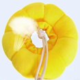 thumbnail image 5 of Cute and functional sunflowershaped recovery cone for cats and small dogs, made of soft cotton material (M)., 5 of 5
