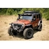 Rugged Ridge 11640.10 Hurricane Flat Fender Flare Kit; 07-18 Jeep Wrangler JK