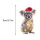 thumbnail image 2 of Acrylic 2D Christmas Tree Ornaments - Festive For Holiday Decor, 2 of 2
