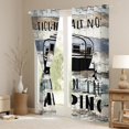 thumbnail image 3 of Manfei Camping Car Curtains Pack of 2 (42x84 Each) for Kids Children Teens,Adventure Theme Curtains Blackout,Rustic Cabin Bedroom Curtains,Breathable Home Decor, 3 of 6