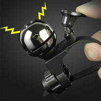 FRCOLOR 1Set Silver Round Bike Bell For Adults On Tricycles With Loud Sound Feature