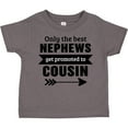 thumbnail image 3 of Inktastic Only the Best Nephews Get Promoted to Cousin Boys or Girls Toddler T-Shirt, 3 of 5