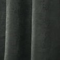 thumbnail image 5 of TOWN & COUNTRY EVERYDAY Lustre Solid Heavyweight Textured Sateen Indoor Curtains, Room Darkening Opacity, Grommet Top, Energy Efficient, 2-Pack Set, 52"x63", Charcoal, 5 of 10