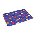 thumbnail image 2 of DouZhe Doormat Non-Slip Washable Floor Mat, Indoor Area Rug Hearts Stars Eyes Doodles Pattern Carpet, 24x16 inches, 2 of 7