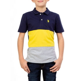 U.S. Polo Assn. Boys Colorblock Polo Shirt, Sizes 4-18