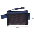 thumbnail image 6 of Mosey Small Purse Zipper Closure Nylon Mesh Wallet Compact Stylish Visual Design Organized Purse for Home Outdoor, 6 of 8