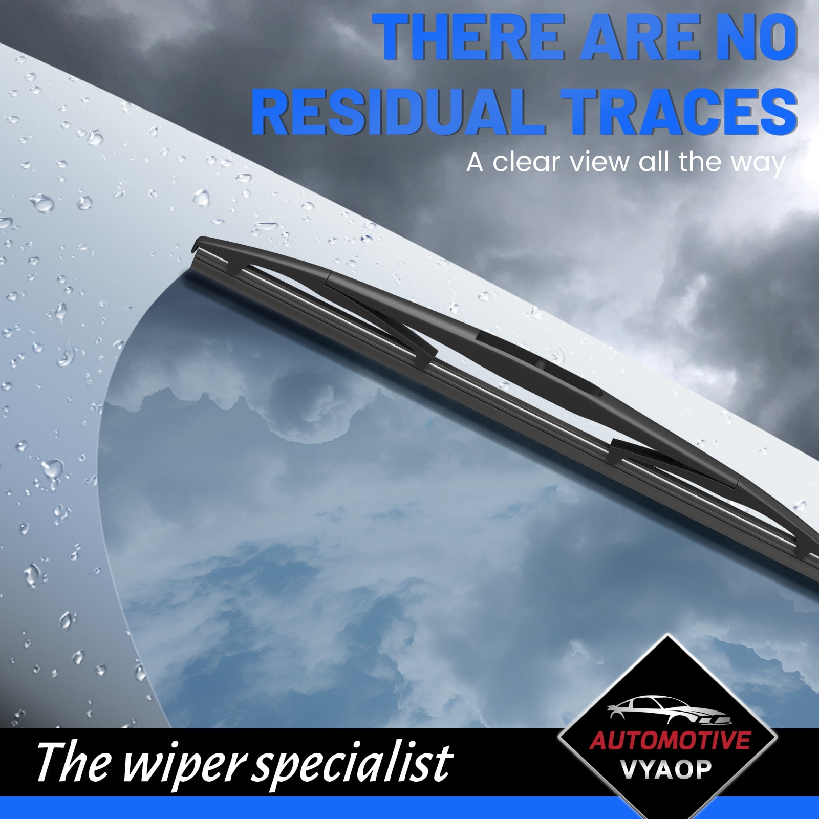 VYAOP Windshield Wipers Replacement for 2011-2024 Mitsubishi Outlander Sport OEM Quality All Season Wiper Blades 24" 21" 10" (3 Pack)