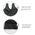 thumbnail image 6 of Seamless Sports Bras for Women Built Up Brassiere Tank Top Wireless Stretch Yoga Bra with Removable Pads, 6 of 8