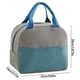 thumbnail image 3 of Bolsa Térmica de Pana para Almuerzo | Bolsa Térmica Impermeable y Portátil | Aislamiento Grueso para Alimentos y Bebidas | 23 X 14 X 20 Cm | para Picnic, Oficina y Playa, 3 of 4