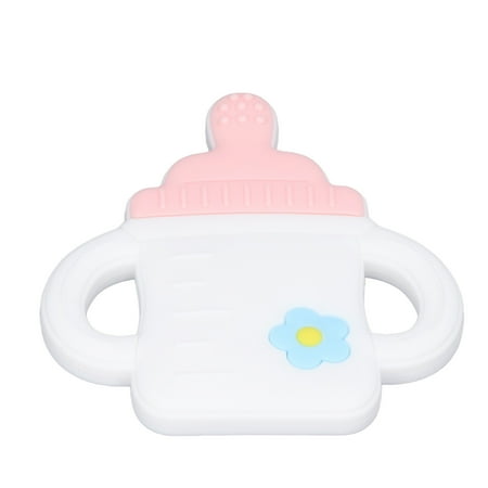 

Baby Silicone Cartoon Bottle Shape Baby For Baby Bath Gift Pink