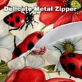 thumbnail image 4 of Seven Starred Ladybird Velvet Bed Pillow Throw Covers Pillow Inserts Throw Pillows with Unique Patterns - Set of 2, Sizes 16x16, 18x18, 20x20 Inches for Various Occasions, 4 of 6