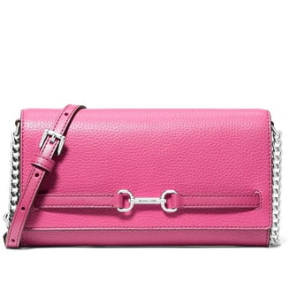 MICHAEL KORS Medium Mercer Leather and Logo Accordion Crossbody