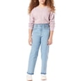 thumbnail image 5 of Signature by Levi Strauss & Co.™ Girls' Heritage Mom Surplus Jeans, 5 of 7