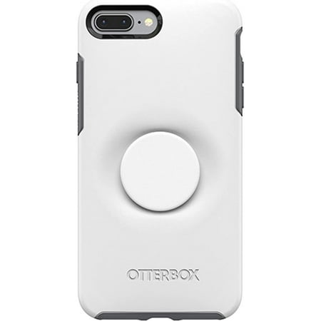 OtterBox + Pop Symmetry Series Case for iPhone 7 Plus and iPhone 8 Plus, Polar Vortex White