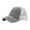 Grey, variant on Women Ripped Anti UV Mesh Ponytail Hat Adjustable Breathable Sports Baseball Cap