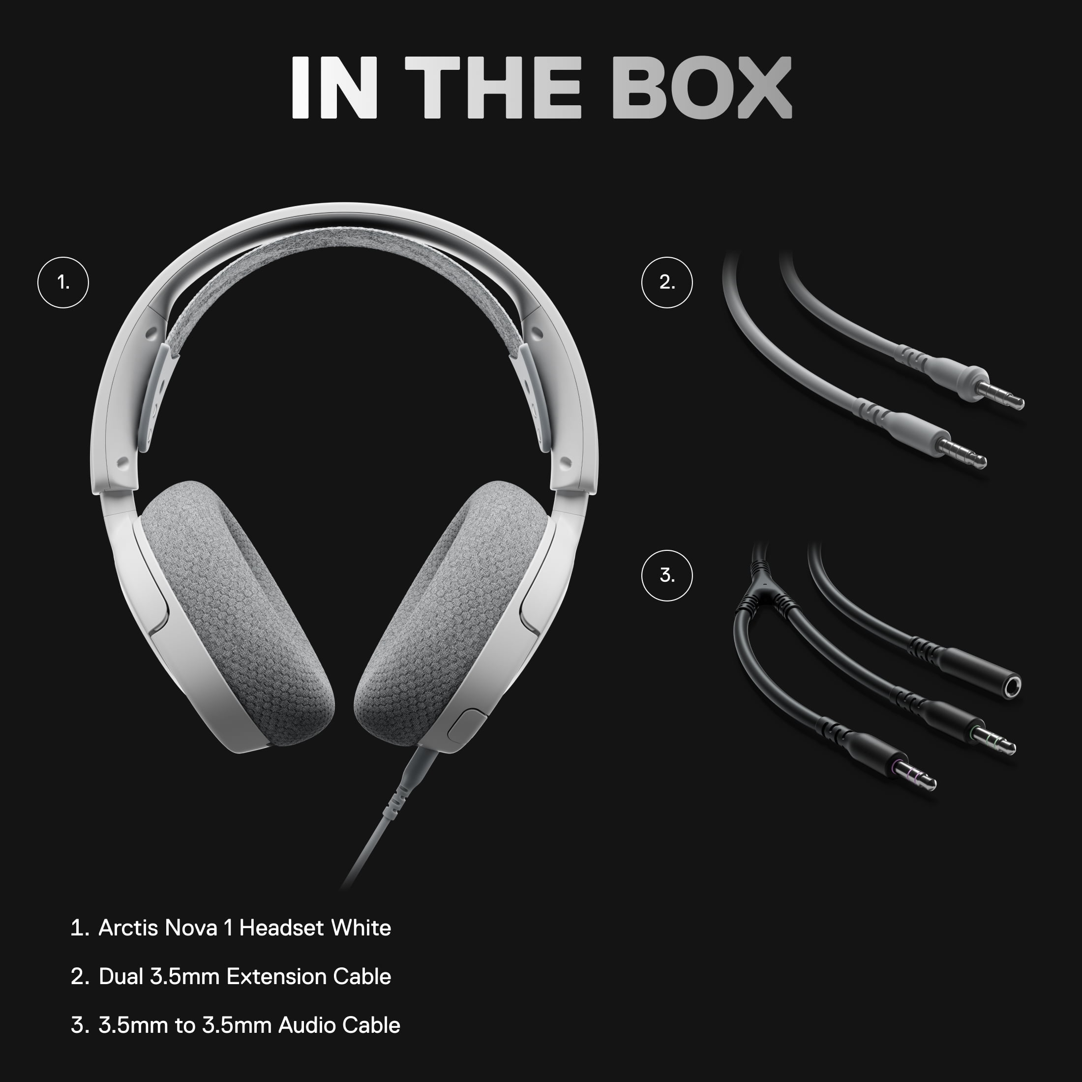 Amazon.com: SteelSeries Arctis Nova 1 Multi-System Gaming