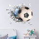 thumbnail image 4 of Adhesivo de pared vinilo calcomanía Mural autoadhesiva Bewildely 3D comodidad entretenimiento, 4 of 6