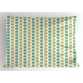 thumbnail image 1 of Brown and Blue Pillow Sham Abstract Daisy Flowers Nostalgic Simple Graphic Motifs Garden, Decorative Standard Queen Size Printed Pillowcase, 30 X 20 Inches, Ivory Teal and Pale Brown, by Ambesonne, 1 of 2
