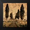 thumbnail image 2 of Floyd, Colin 12x12 Black Modern Framed Museum Art Print Titled - Tuscany I, 2 of 5