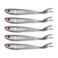 thumbnail image 5 of Realistic Swimming Soft Bait For Bass Carp Trout Fishing Fork Tail Lure 10Pcs, 5 of 7