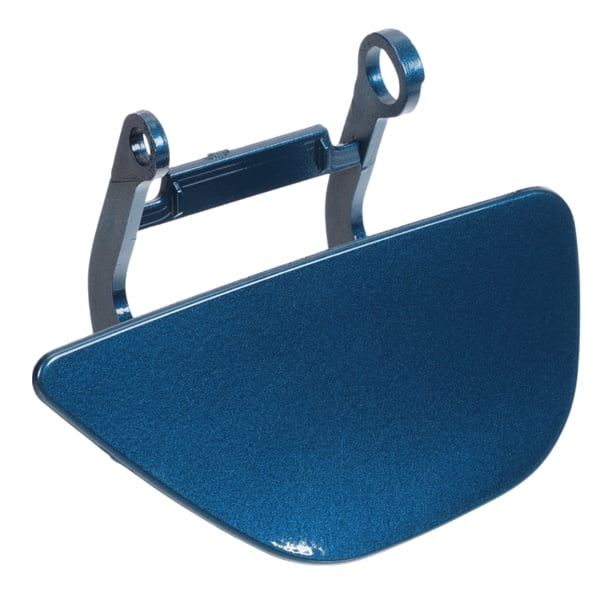 Tapa de boquilla del lavaparabrisas del faro del lado derecho delantero para BMW 535i GT 2010-2017, tapa de moldura del parachoques número 51117248064, plástico azul