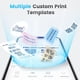 thumbnail image 4 of Rollo de 230 etiquetas térmicas Label POLONO PM220S, 50 x 30 mm, color blanco, 4 of 8