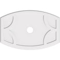 thumbnail image 1 of Ekena Millwork CMP38X25KY-04000 4 in. ID x 20.5 in. Rectangle Kailey Architectural Grade PVC Contemporary Ceiling Medallion, 1 of 1