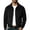 Black, variant on Mens Trucker Jackets, Corduroy Casual Collared Button Front Outerwear for Spring Fall Navy Size 2XL